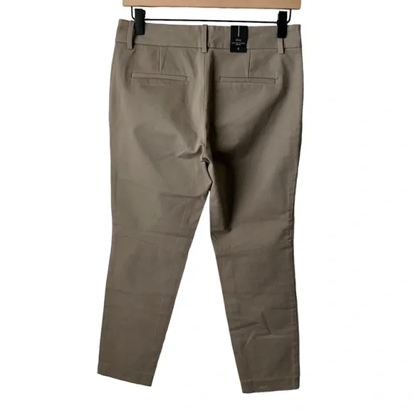 NWT ARITZIA Babaton Elliot Pants Grazer Slim Leg Grazer Brown Tan Khaki Size 4 - Picture 4 of 14